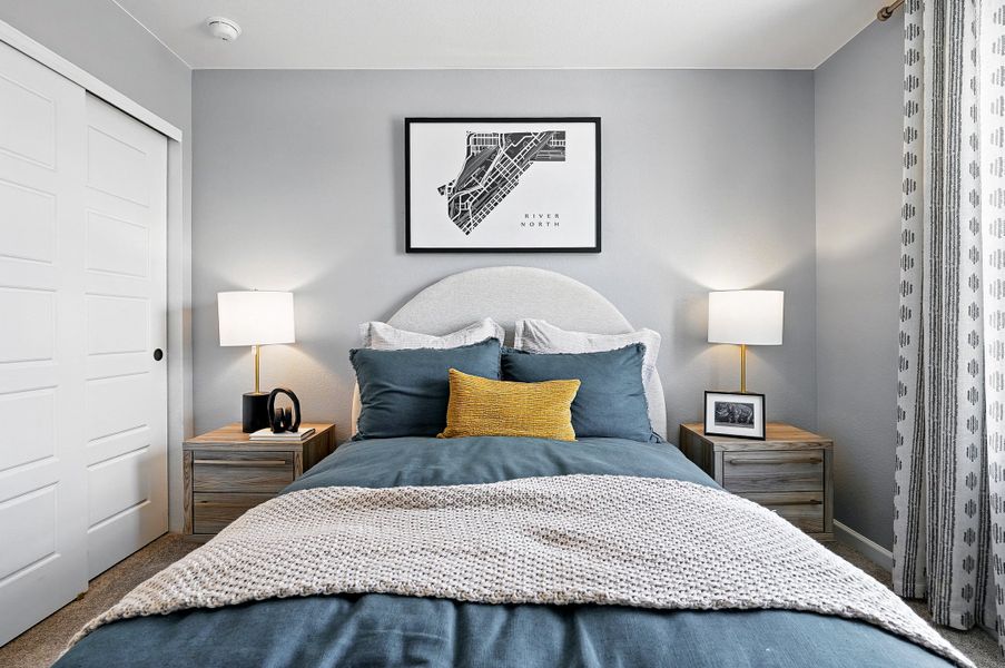 Furnished interior view inside a new home in Parterre, Thornton (Image 13).