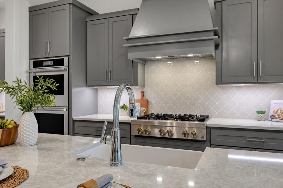 Furnished interior view inside a new home in The Cedars, Plantersville (Image 17).