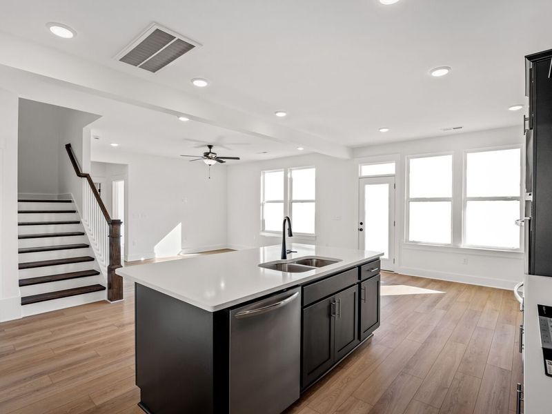 Furnished interior view inside a new home in Woods Crossing, Gallatin (Image 9).