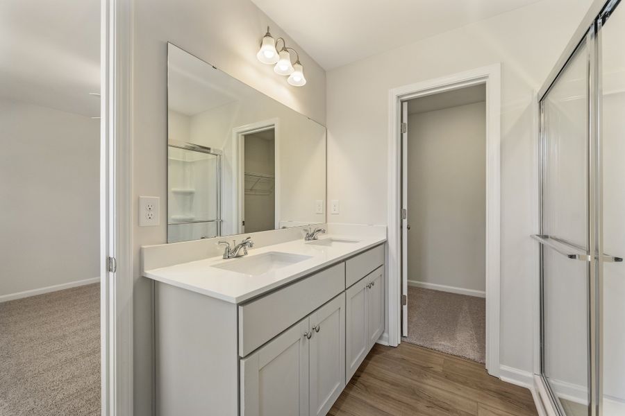 Furnished interior view inside a new home in Edwards Station, Taylors (Image 7).