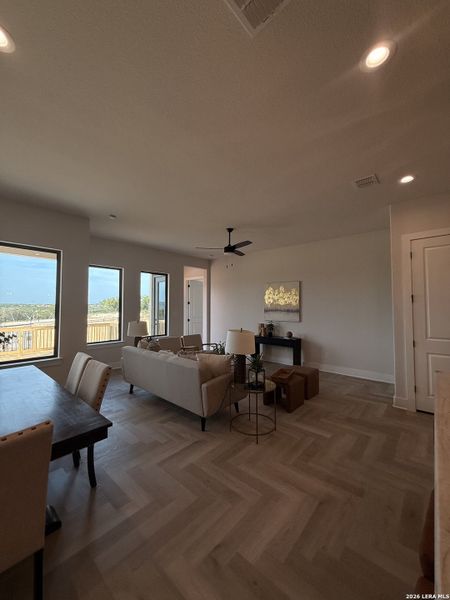 Furnished interior view inside a new home in The Summit, San Antonio (Image 10). Furnished interior view inside a new home in The Summit, San Antonio (Image 10).