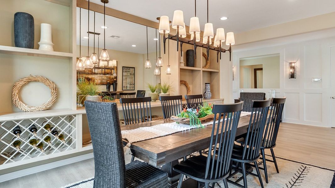 Representative furnished interior of a home built from the Residence 3003 by D.R. Horton in Havenwood, North Charleston (Image 28).