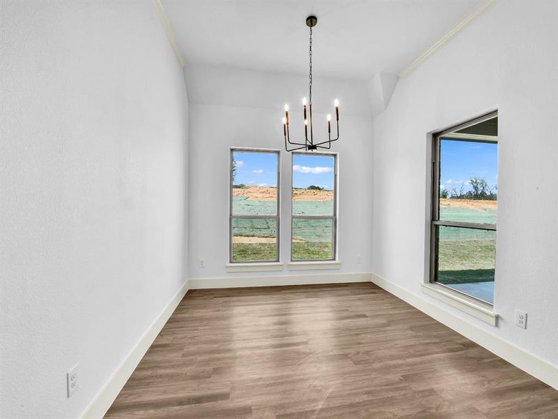 Spacious, unfurnished interior of a new home in The Ranches at Valley View, Springtown (Image 19). Spacious, unfurnished interior of a new home in The Ranches at Valley View, Springtown (Image 19).