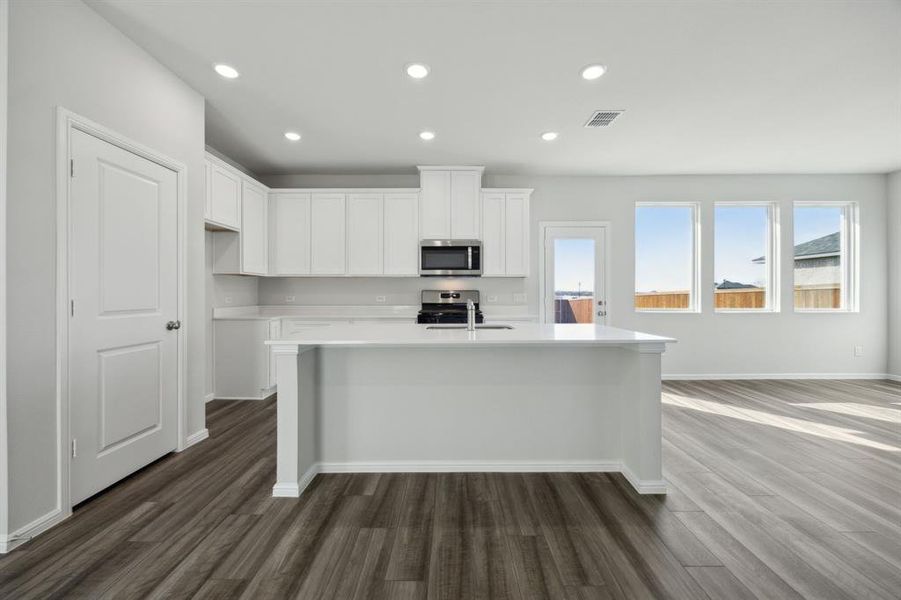 Furnished interior view inside a new home in Bellagio, Forney (Image 3).