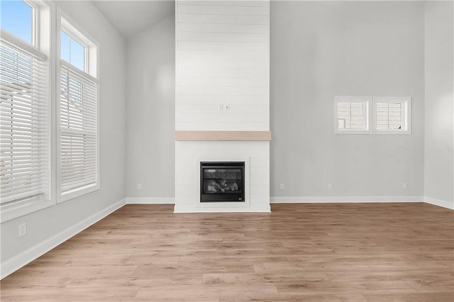 Spacious, unfurnished interior of a new home in Promenade at Sawnee Village, Cumming (Image 21).