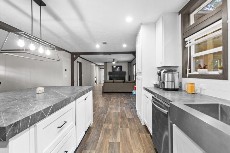 Furnished interior view inside a new home in , Huntsville (Image 19).