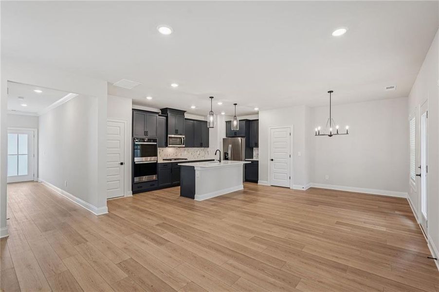 Spacious, unfurnished interior of a new home in Hemingway - Reserve Series, Cumming (Image 45).