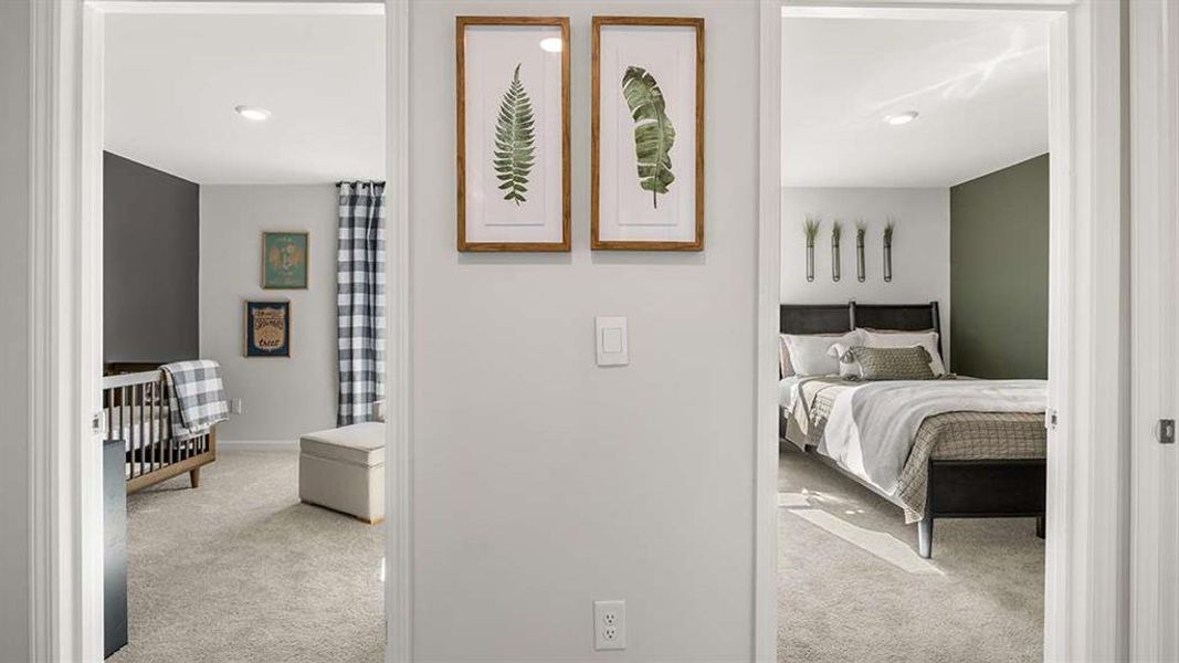 Furnished interior view inside a new home in Rosewood Farms, Acworth (Image 14).