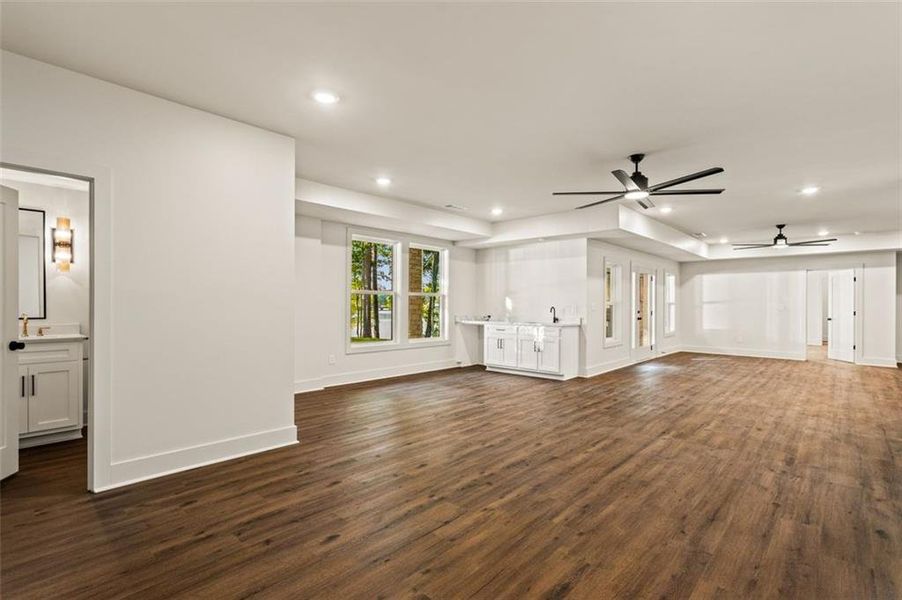 Spacious, unfurnished interior of a new home in , Greensboro (Image 50).