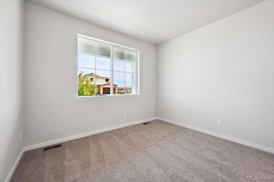 Spacious, unfurnished interior of a new home in The Aurora Highlands, Aurora (Image 20). Spacious, unfurnished interior of a new home in The Aurora Highlands, Aurora (Image 20).