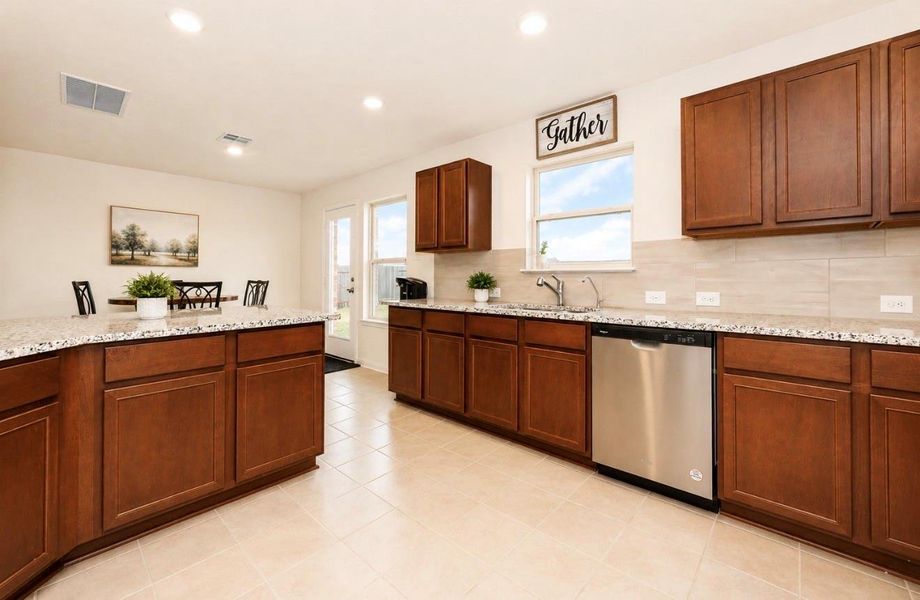 Furnished interior view inside a new home in , Katy (Image 6). Furnished interior view inside a new home in , Katy (Image 6).