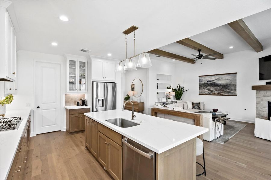 Furnished interior view inside a new home in , Bryan (Image 5).