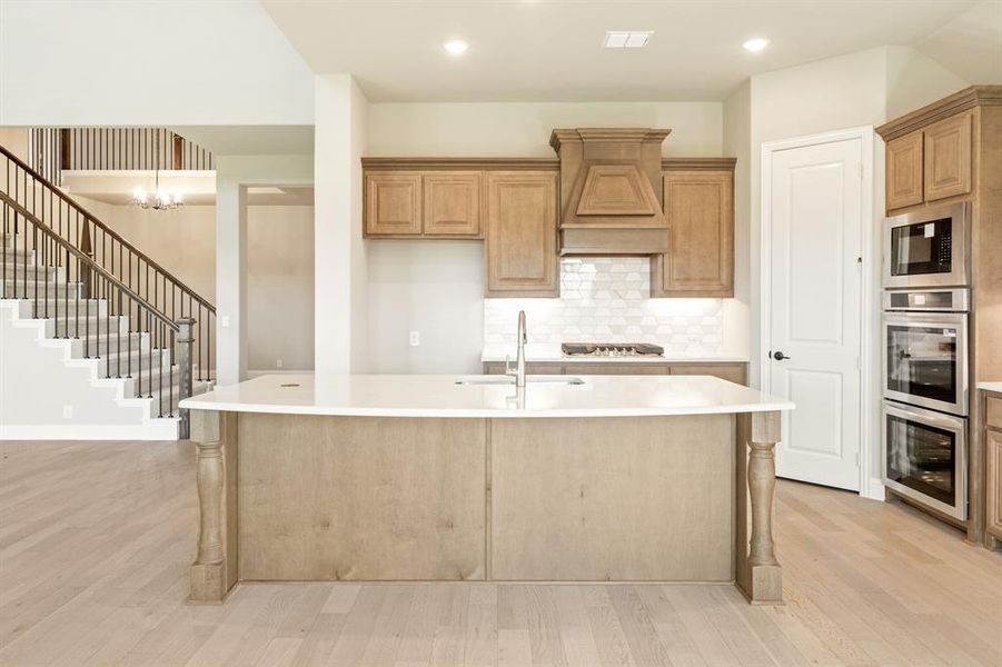 Furnished interior view inside a new home in Timberbrook 3B-4A, Justin (Image 9). Furnished interior view inside a new home in Timberbrook 3B-4A, Justin (Image 9).