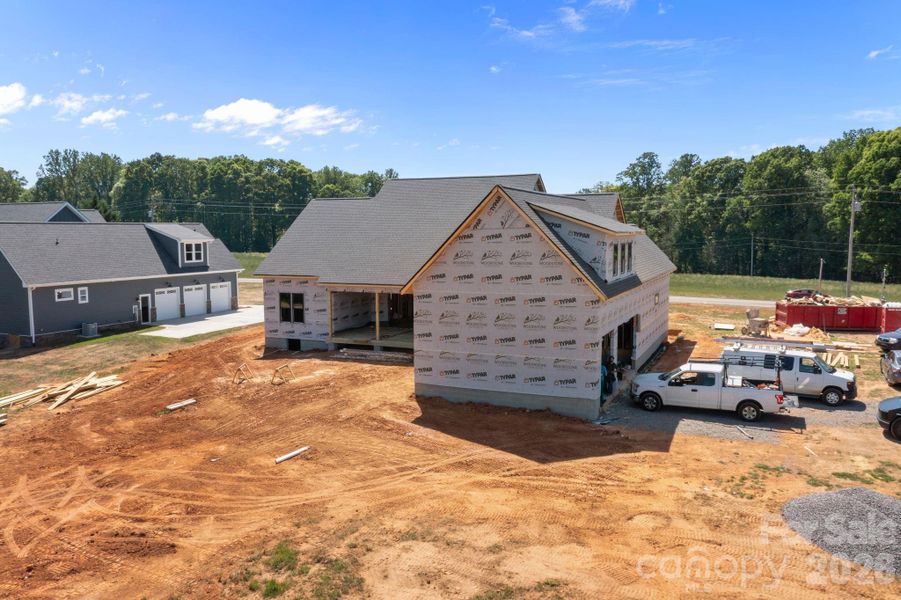 In-progress construction of a new home in , Statesville, NC (Image 5).
