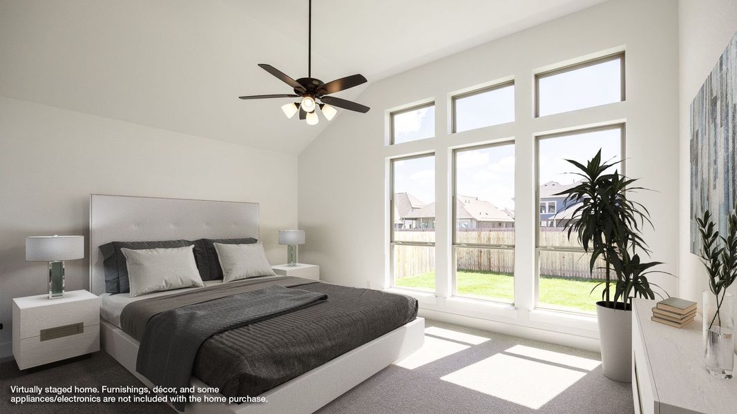 Furnished interior view inside a new home in Eldorado At Santa Rita Ranch 60', Liberty Hill (Image 5).