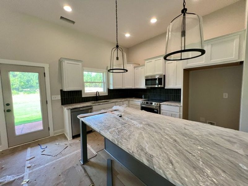 In-progress construction of a new home in The Dairy, Hogansville, GA (Image 6).
