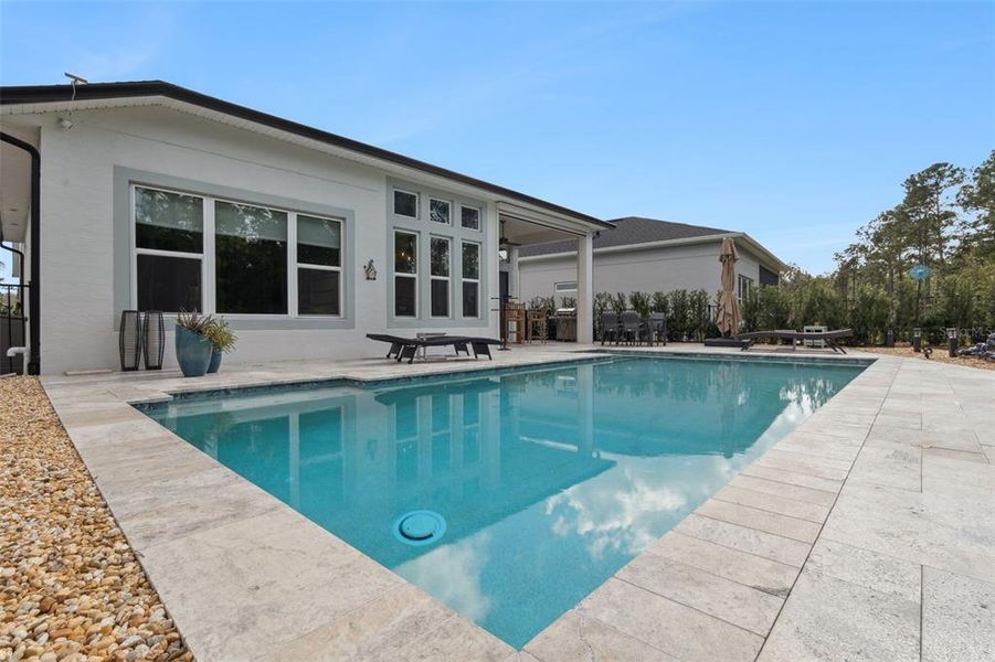 Exterior details and patio area of a home in , Port Orange (Image 3). Exterior details and patio area of a home in , Port Orange (Image 3).
