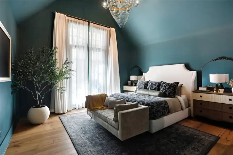 Furnished interior view inside a new home in , Atlanta (Image 6).