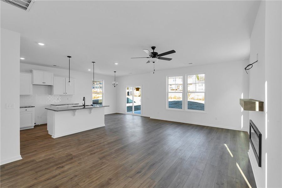 Spacious, unfurnished interior of a new home in Brownstone Park, Easley (Image 21).