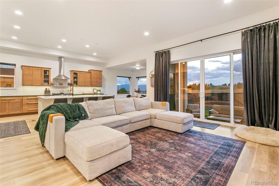 Furnished interior view inside a new home in , Colorado Springs (Image 9).