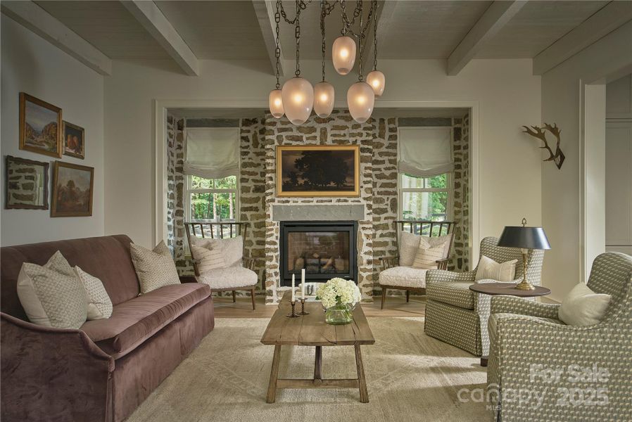 Furnished interior view inside a new home in , Fort Mill (Image 31). Furnished interior view inside a new home in , Fort Mill (Image 31).