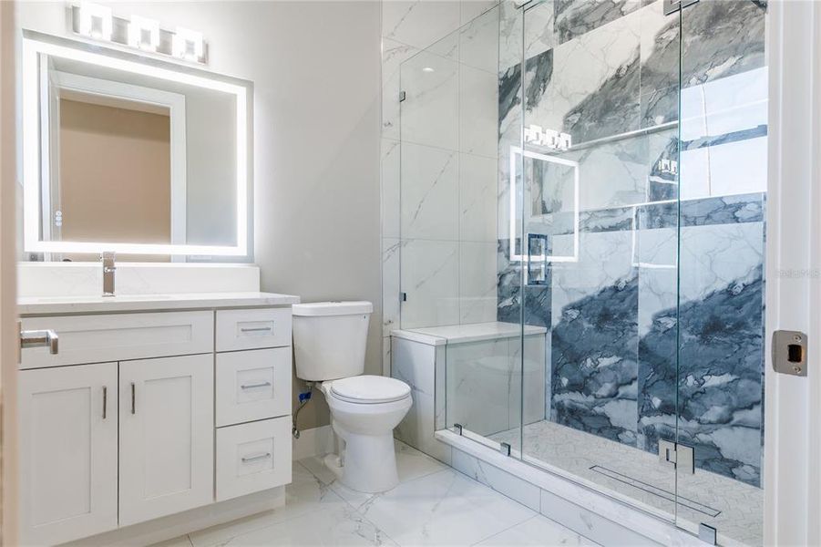 Furnished interior view inside a new home in , Tampa (Image 13).