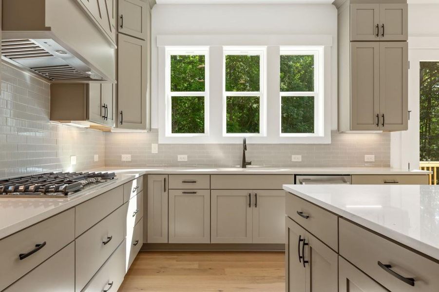 Furnished interior view inside a new home in White Post on Lake Lanier, Gainesville (Image 10).