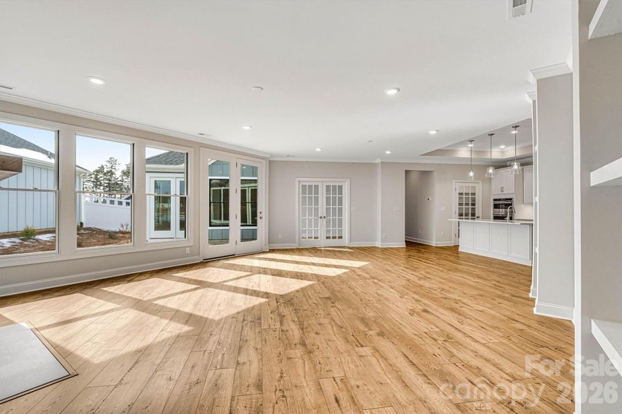 Spacious, unfurnished interior of a new home in The Courtyards at Lake Davidson, Mooresville (Image 33).