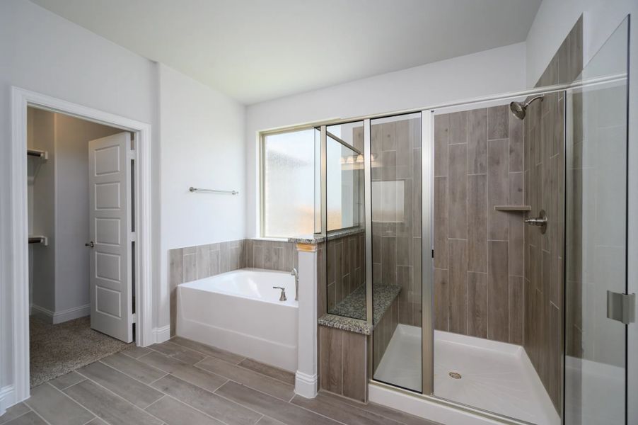 Furnished interior in a model home at Meadow Vista in Anna (Image 15).