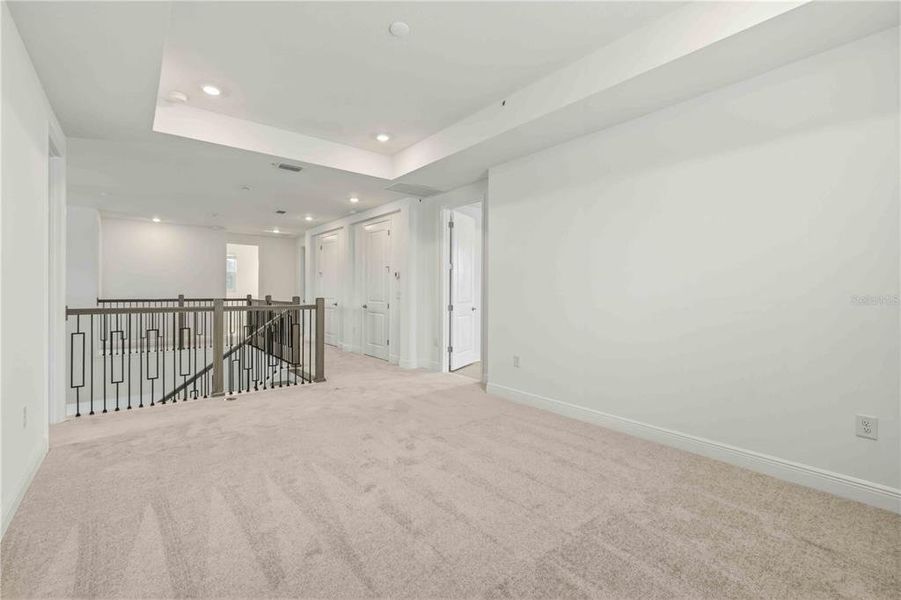 Spacious, unfurnished interior of a new home in Creeks Edge at Twin Rivers, Parrish (Image 66).
