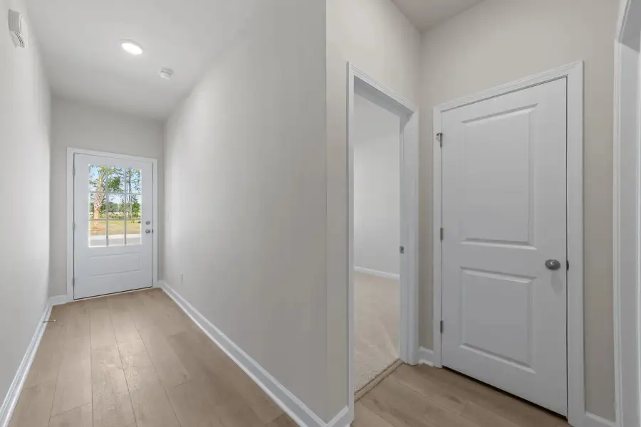 Sample Hallway photo. Actual structural options and design finishes of home may vary.