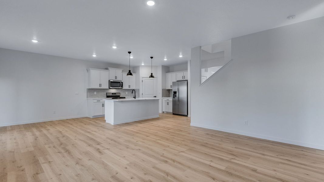 Spacious, unfurnished interior of a new home in Trails at Crowfoot, Parker (Image 14).