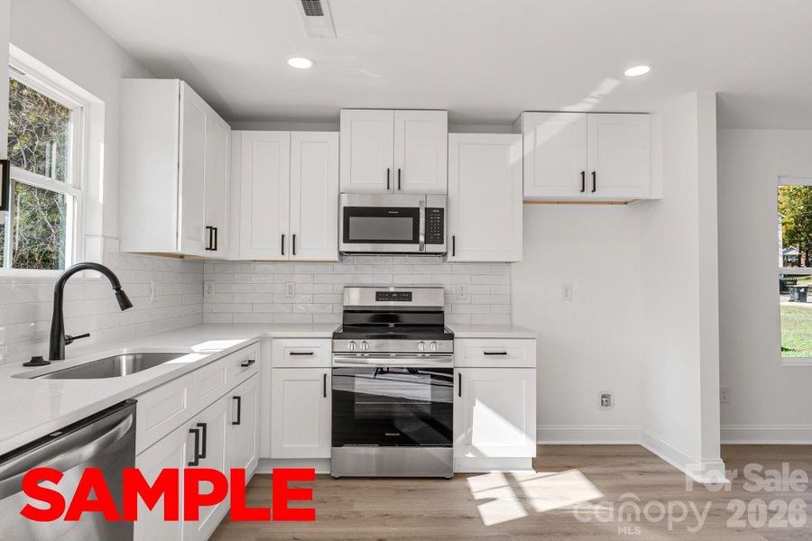 Furnished interior view inside a new home in , Kannapolis (Image 10).