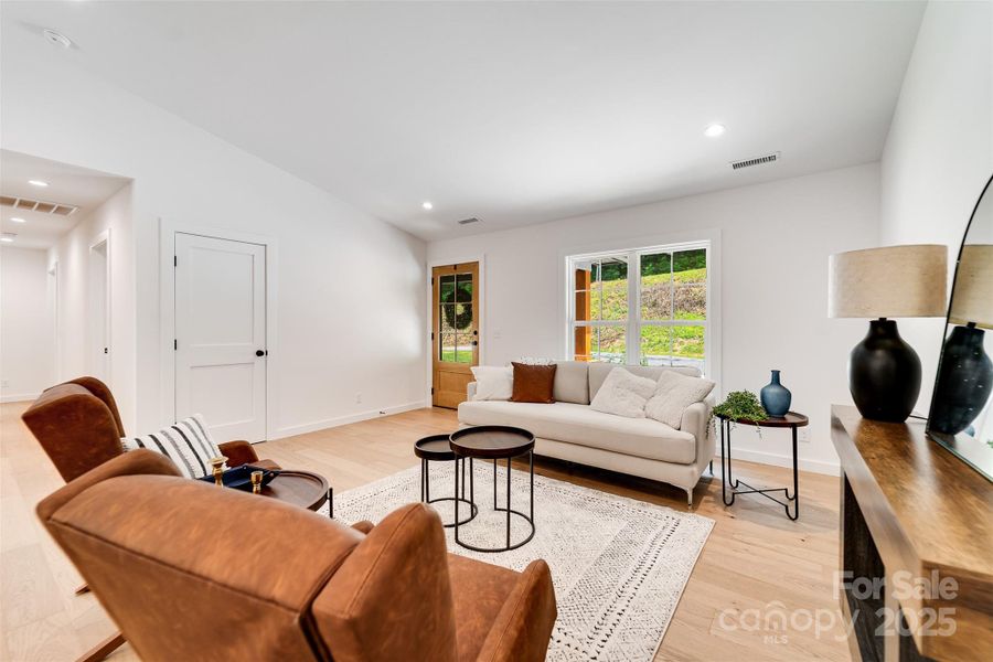 Furnished interior view inside a new home in , Sylva (Image 12).