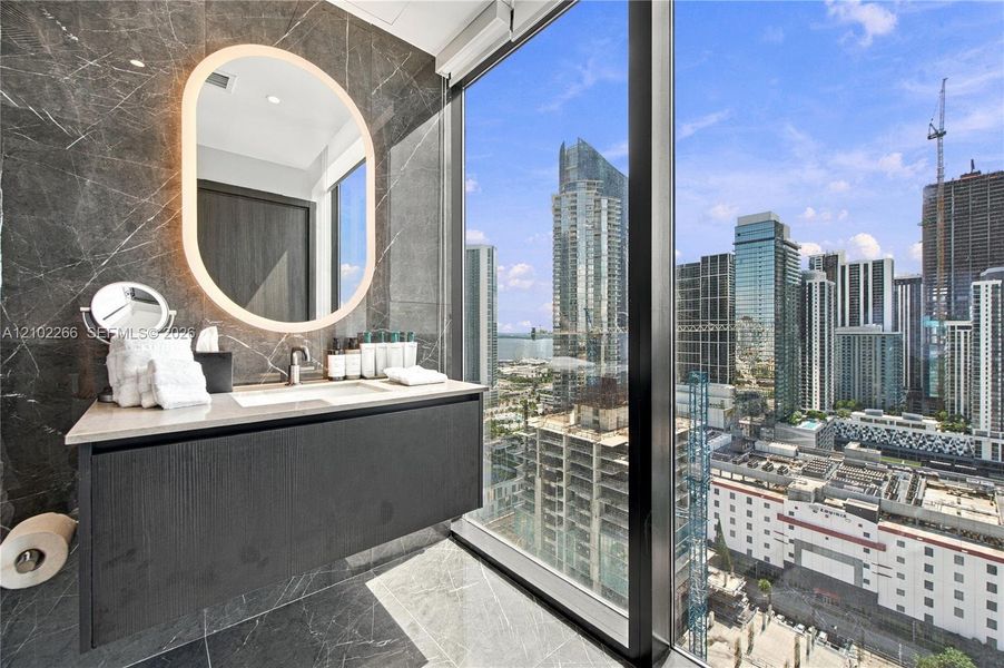 Condo located in Miami, FL showcasing its design and architecture (Image 3).
