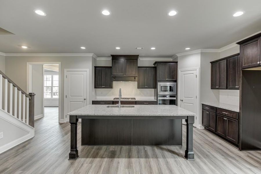 Furnished interior view inside a new home in Hemingway, Flowery Branch (Image 12).