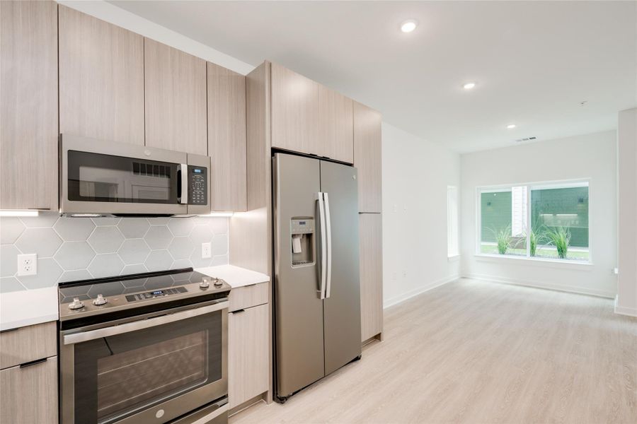 Furnished interior view inside a new home in , Austin (Image 5). Furnished interior view inside a new home in , Austin (Image 5).