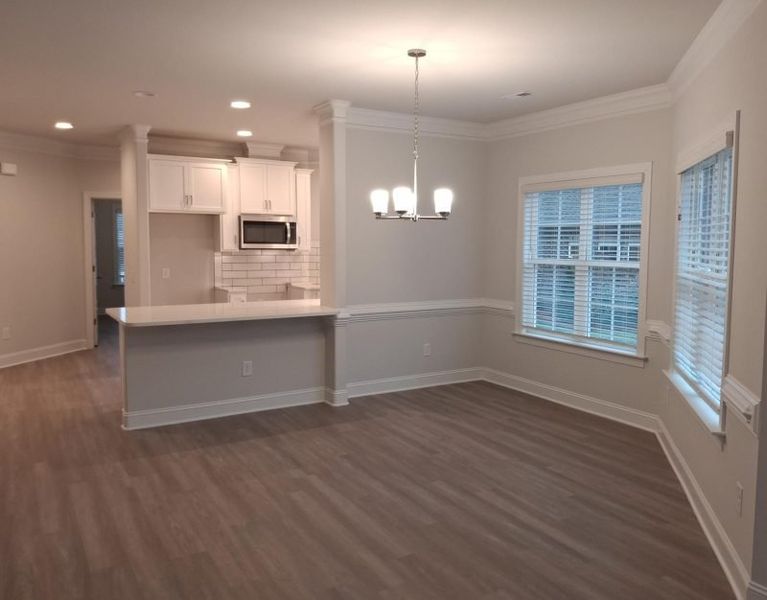 Spacious, unfurnished interior of a new home in Weybridge, Burlington (Image 56). Spacious, unfurnished interior of a new home in Weybridge, Burlington (Image 56).