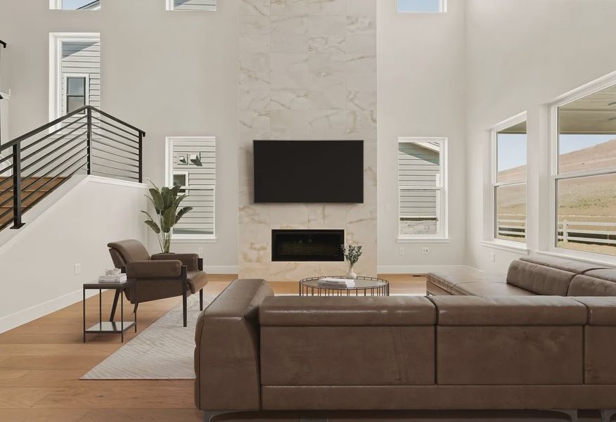 Homesite 267 Great Room - Virtually Staged - 5 of 22 Homesite 267 Great Room - Virtually Staged - 5 of 22