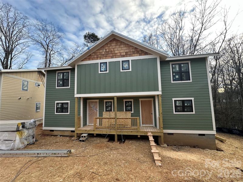In-progress construction of a new home in , Asheville, NC (Image 5).