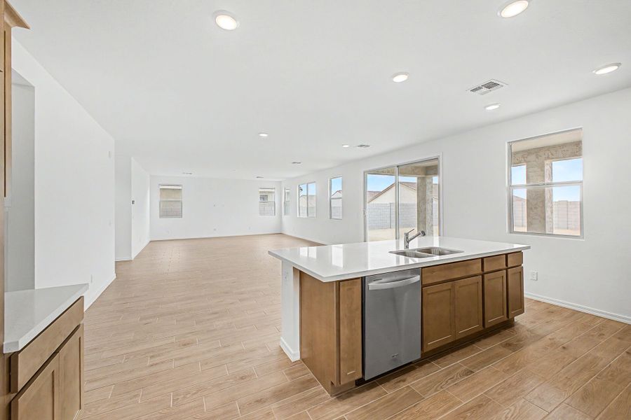 Furnished interior view inside a new home in White Tank Vistas, Waddell (Image 4).