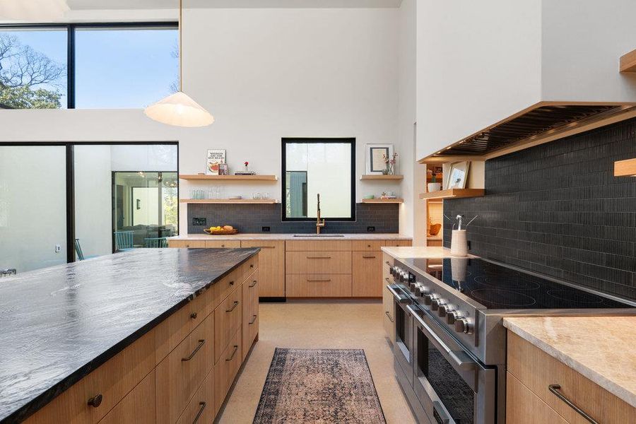 Furnished interior view inside a new home in , Austin (Image 17). Furnished interior view inside a new home in , Austin (Image 17).