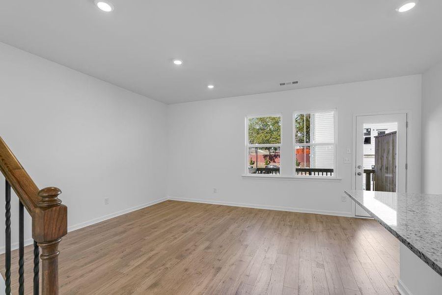Spacious, unfurnished interior of a new home in Chandler Run, Tucker (Image 26). Spacious, unfurnished interior of a new home in Chandler Run, Tucker (Image 26).