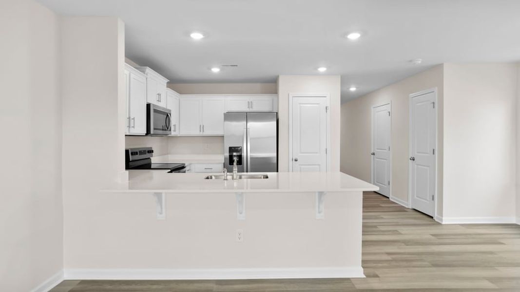 Furnished interior view inside a new home in Covington Village, Greer (Image 11).