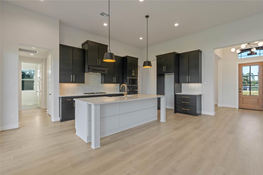 Furnished interior view inside a new home in , Montgomery (Image 8). Furnished interior view inside a new home in , Montgomery (Image 8).
