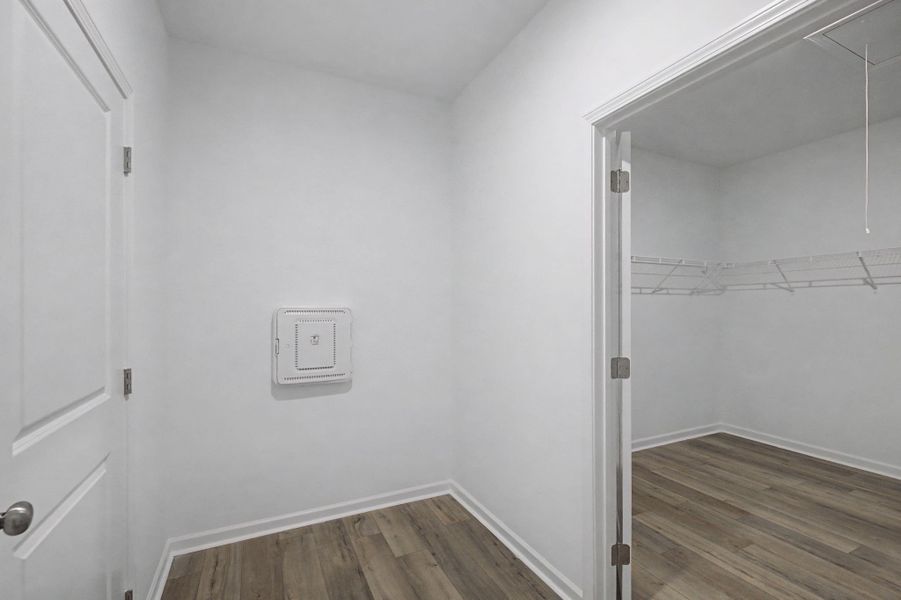 Spacious, unfurnished interior of a new home in The Oaks, Clarksville (Image 23). Spacious, unfurnished interior of a new home in The Oaks, Clarksville (Image 23).