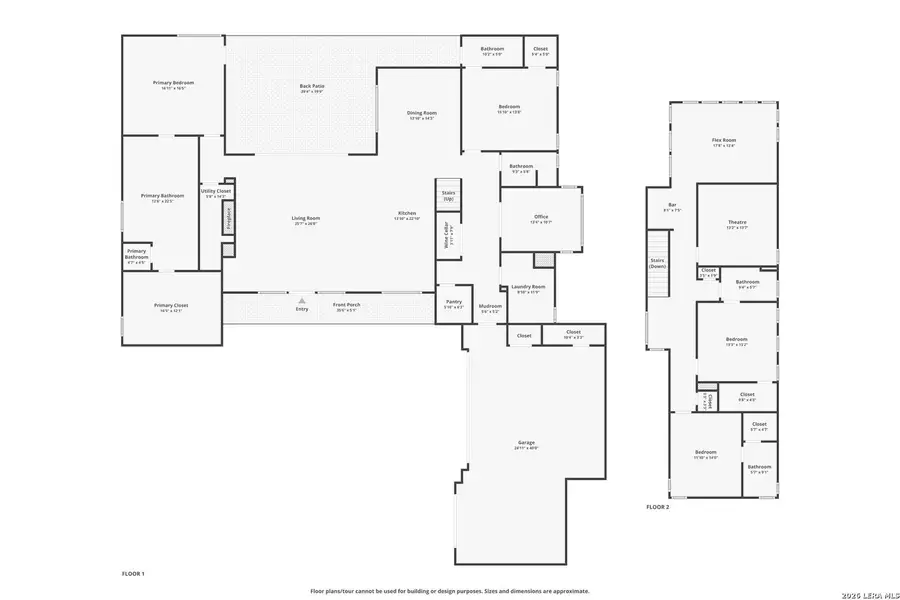 2D floor plan layout of this home in , San Antonio, TX (Image 5).