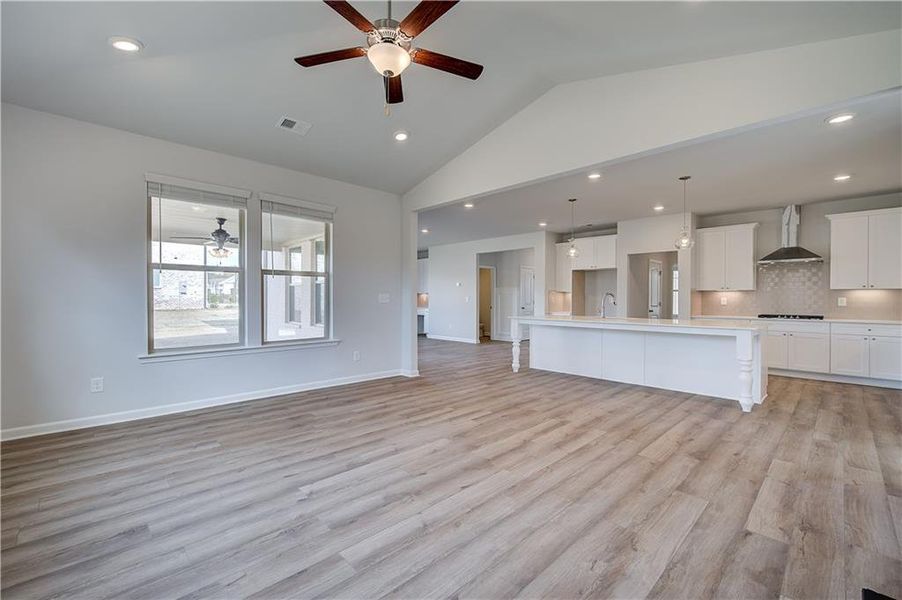 Spacious, unfurnished interior of a new home in Cambria at Traditions, Hampton (Image 17).