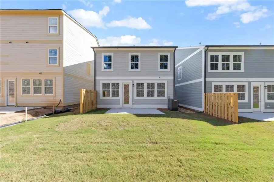 Exterior details and patio area of a home in , Marietta (Image 3).