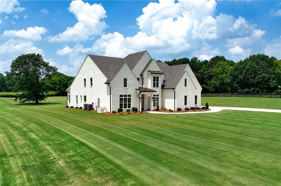 Front exterior of a new home in , Bishop, GA, highlighting curb appeal (Image 27). Front exterior of a new home in , Bishop, GA, highlighting curb appeal (Image 27).